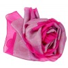 Foulard en soie rose