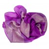 Foulard en soie fuschia