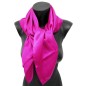 Carré en soie fuchsia 80cm 16môme