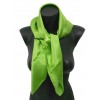 Carré en soie vert anis 80cm 16môme