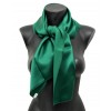 Carré en soie vert sapin 80cm 16môme