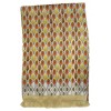 Foulard en soie homme beige
