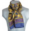 Foulard homme en soie canards