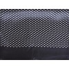 Foulard soie homme pois noir-blanc