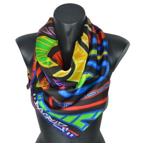 Carré de soie Da Cruz, Meditation