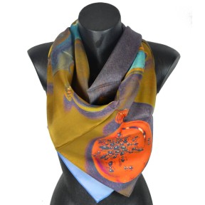 Carré de soie Dali, La persistance de la mémoire