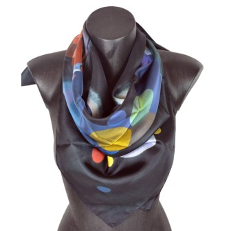 Carré de soie Kandinsky, Several Circles