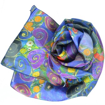 Echarpe en soie Klimt - Virgin