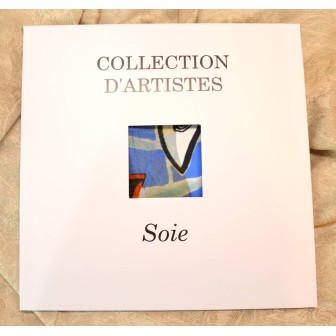 Echarpe en soie Leleu - Poissons