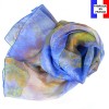 Echarpe en soie Degas - Danseuse en Bleu