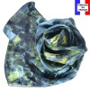 Echarpe en soie Cézanne - Paysage Bleu