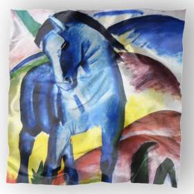 Carré de soie Franz, Le Cheval Bleu