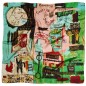 Carré de soie Basquiat – In Italian