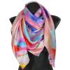 Carré soie 110cm multicolore
