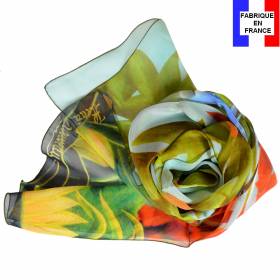 Echarpe en soie Rousseau – La Jungle