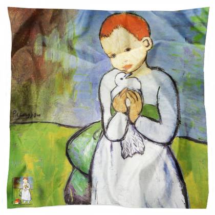Carré de soie  Picasso – L’enfant à la colombe