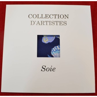 Carré de soie Dufy – Papillons vs bleu