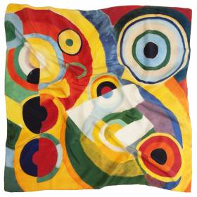 Carré de soie Delaunay – Rythme Joie de Vivre