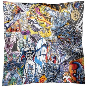 Carré de soie Erro – Silver Surfer