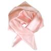 Petit carré en soie rose clair