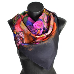 Carré de soie Klimt, Virgin