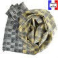Echarpe homme Joconde de Vinci jaune Echarpe homme Joconde de Vinci jaune
