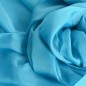 Etole soie cérémonie turquoise made in France