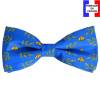 Noeud papillon Abeilles bleu