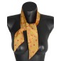 Bandeau twill Van Gogh - Tournesols jaune made in France Bandeau twill Van Gogh - Tournesols jaune made in France