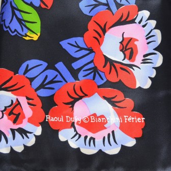 Carré de soie Dufy – Elephants