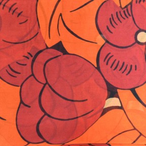 Echarpe en soie Dufy – Grosses Fleurs