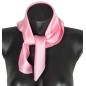 Petit carré en soie rose - qualité sup Petit carré en soie rose - qualité sup