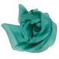 Carré en soie 88cm vert made in France