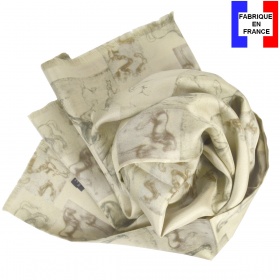 Foulard en soie Homme de Vitruve