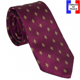 foulard écharpe en soie homme 927 fabriqué en France Made in