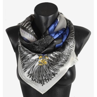 Foulard carré selle de cheval