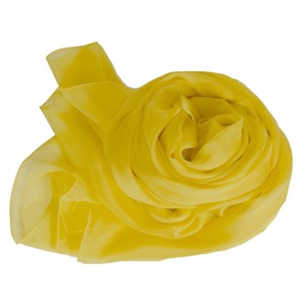 Etole soie cérémonie citron made in France