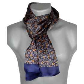 Homme 100% Soie Carré Bandana Écharpe Tissu Nicki châle foulard