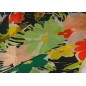 Carré soie 110cm fleuri multicolore