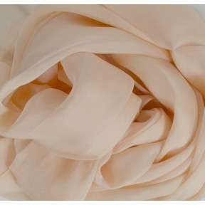 Etole soie cérémonie creme made in France