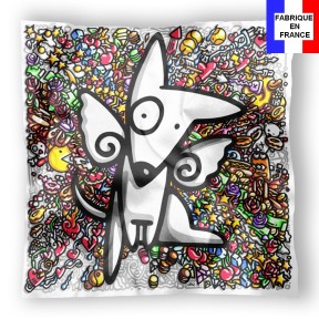 Carré de soie Jakè, Soyeux Totem