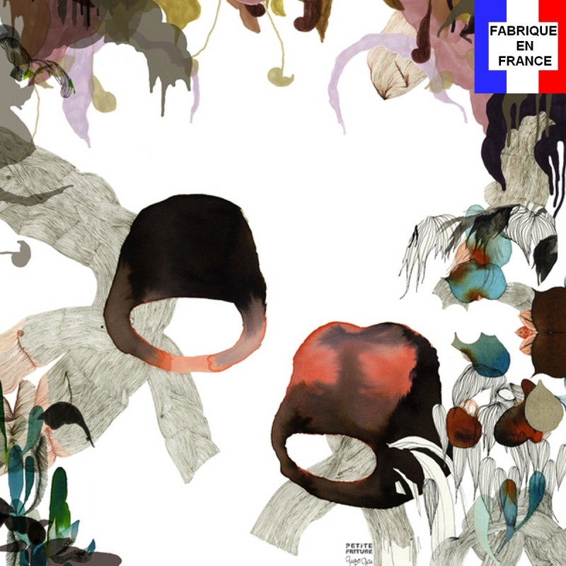 Carré de soie Petite Friture, Mandrake