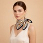 Foulard carré 50 floral