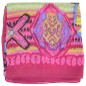 copie de Foulard carré 100 cm ethnic rose